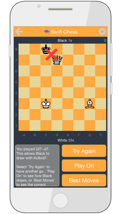 How to cancel & delete Swift Chess: Endgame Puzzles (Lite Version) from iphone & ipad 3