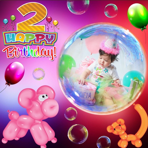 Amazing Birthday Photo Collage icon