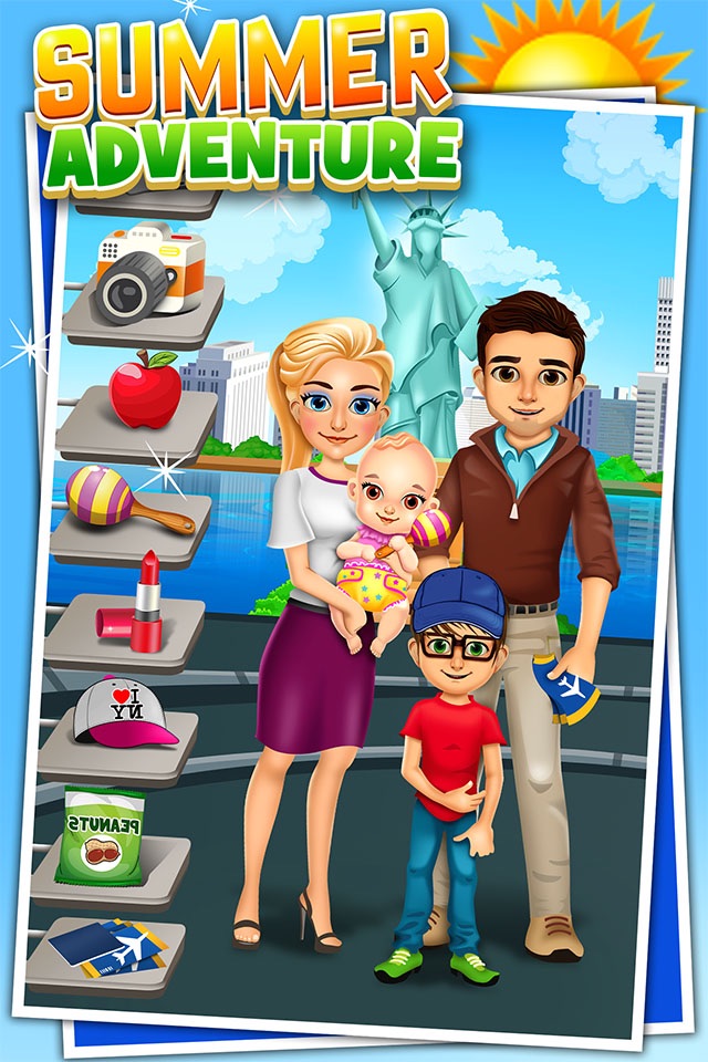 Family Salon Dress-Up Kids Games (Girl & Boy) screenshot 4