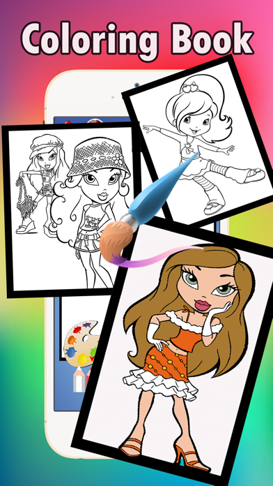 How to cancel & delete My Little Girl Coloring Book: fun with these coloring pages games free for kids from iphone & ipad 2