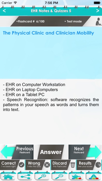 Electronic Health Record (EHR) 4600 Flashcards Study Notes, Exam Prep, Terms & Quiz screenshot-3