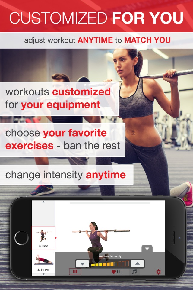 7 Minute Workout - Beginner to Advanced High Intensity Interval Training (HIIT) screenshot 2