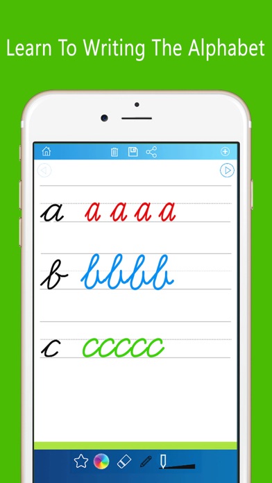 英語の練習 手書き 数字 筆記体 英語学習 ゲーム 子供のための英語 デザイン 勉強 フォント 学校 Iphoneアプリ Applion