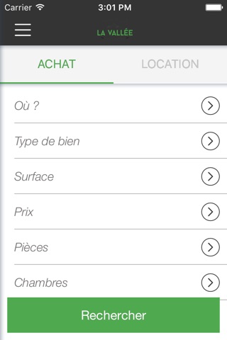 IMMOBILIER LA VALLEE screenshot 2