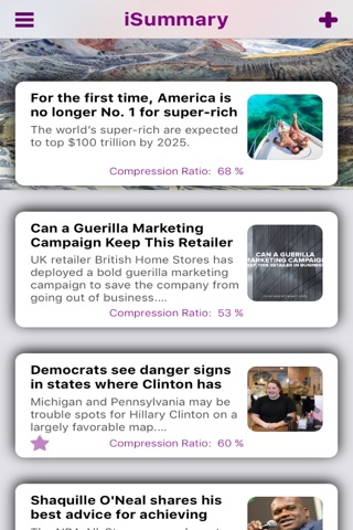 iSummary: Summarize News Articles, Scans and more! screenshot 2