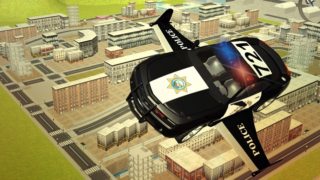 Flying Police Driver 3d Simulator(圖3)-速報App