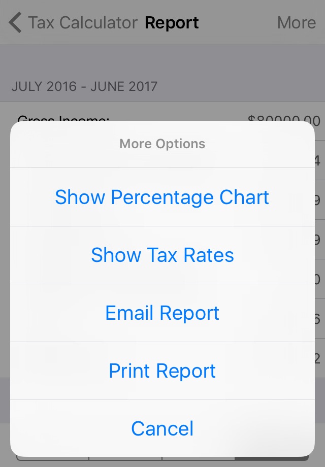 Income Tax Calculator (Aussie & NZ) screenshot 3