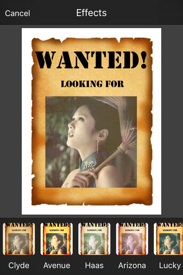 Wanted Photo Frame screenshot 3