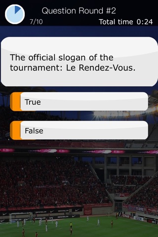 Quiz for the Football Euro 2016 - Trivia game app about the soccer tournament in France screenshot 2