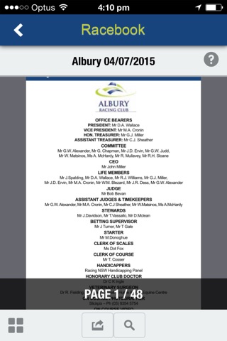AlburyRacingClub screenshot 3