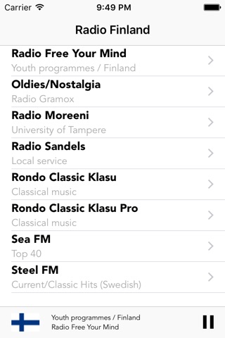 Radio Finland Live Stations screenshot 2