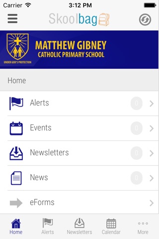 Matthew Gibney CPS - Skoolbag screenshot 2