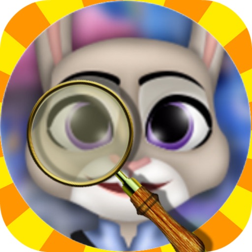 Rabbit Police Investigation - Funny Seeking/Room Clean Up&Baby Games icon