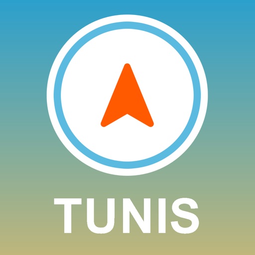 Tunis, Tunisia GPS - Offline Car Navigation icon