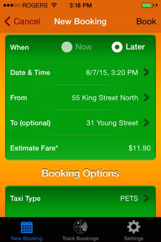 Waterloo Taxi screenshot 2