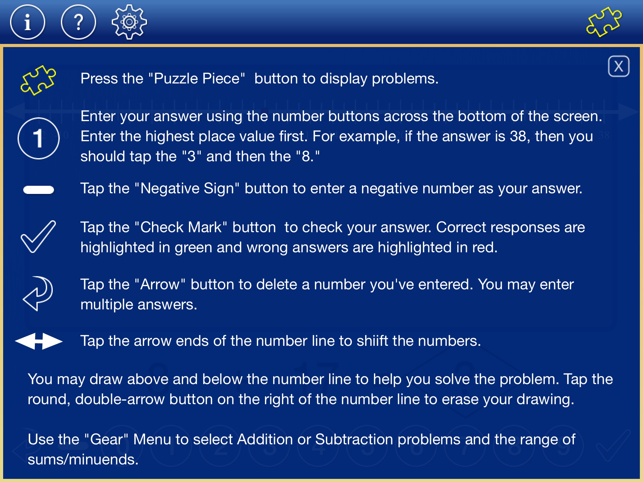 Number Line Math 3-6 screenshot 4