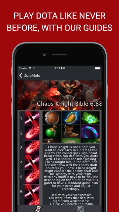 How to cancel & delete DotaMate - Dota 2 Guides & Builds with Roshan Timer from iphone & ipad 2