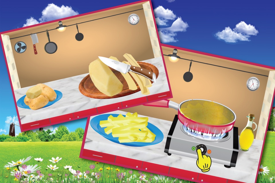 Kids school lunch maker – A school food & lunch box cooking game for girls screenshot 4
