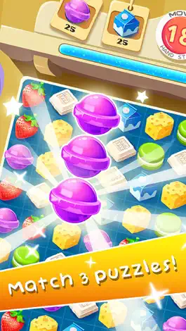 Game screenshot Yummy Pop - Fun match 3 game for family about candy and gummy apk