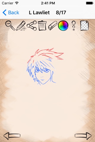 Learn to Draw Death Note edition screenshot 3