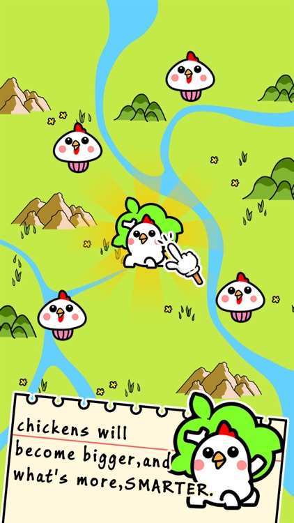 Chicken Evolution - Clicker Games for Tapping Case from Alien Zoo Simulator