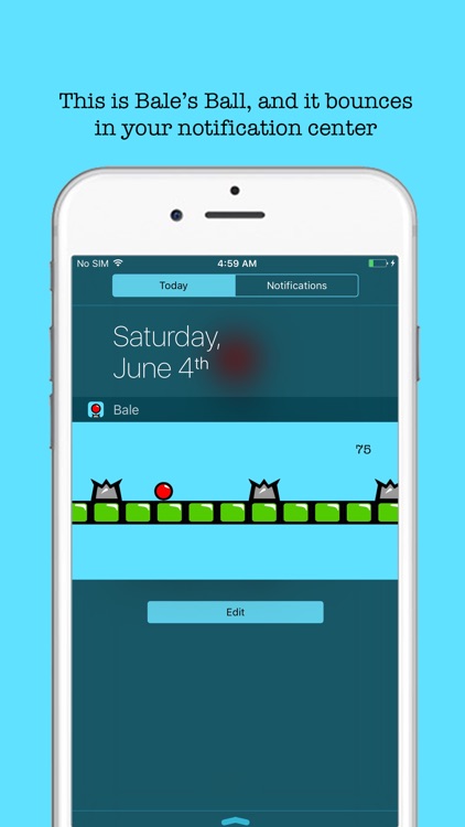 Bale Pro - Double Jump Red Bouncing Ball Widget by AoGe He