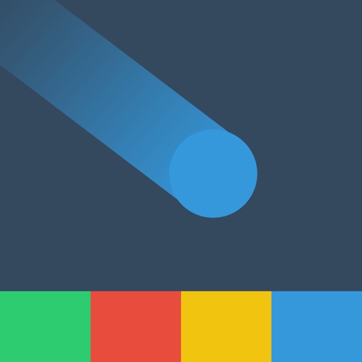 Color Dot Ping Pong Switch - Impossible Pong Wheels - Happy Circle Stack Rolling iOS App