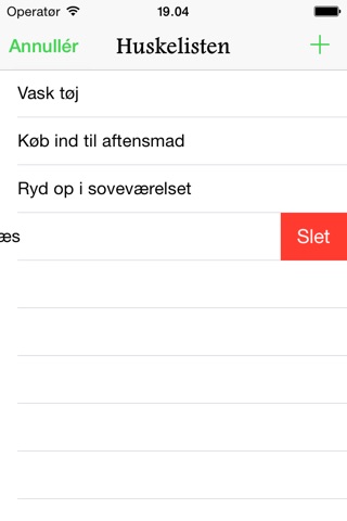 Huskelisten screenshot 3