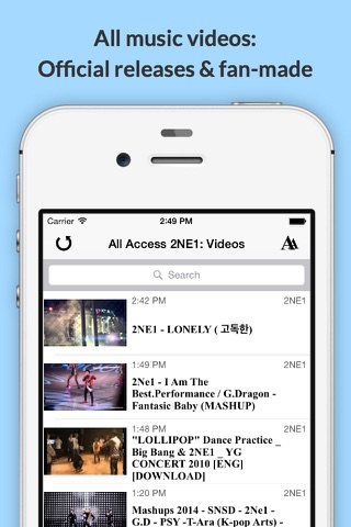 All Access: 2NE1 Edition - Music, Videos, Social, Photos, News & More! screenshot 4