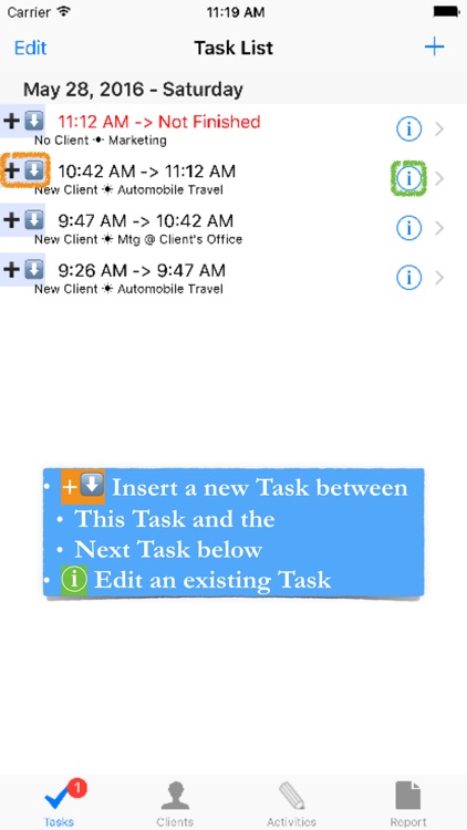 Time Travel Tracker: for recording freelance and hourly employee time and travel screenshot-3