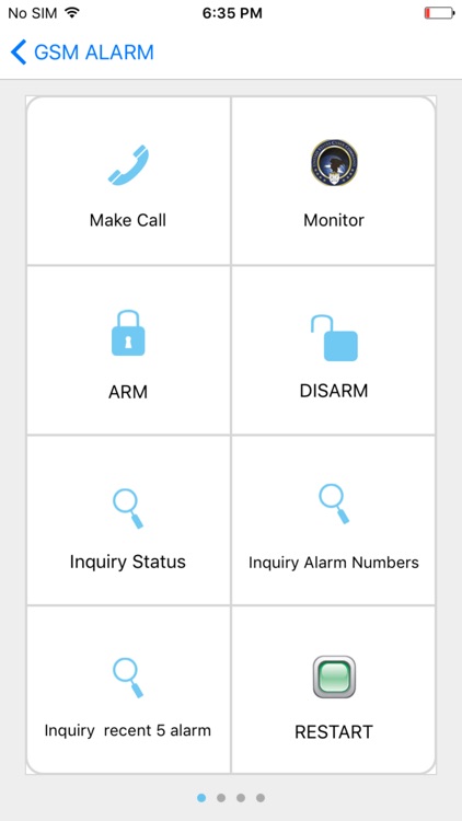 GSM 3G Touch Keypad Alarm System