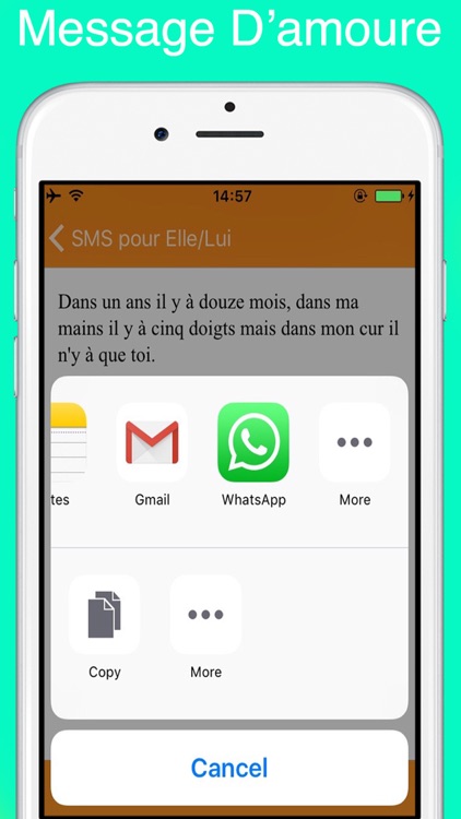 SMS D'amour : +900 Messages Français pour Whatsapp
