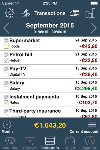 My Budget Book screenshot 2