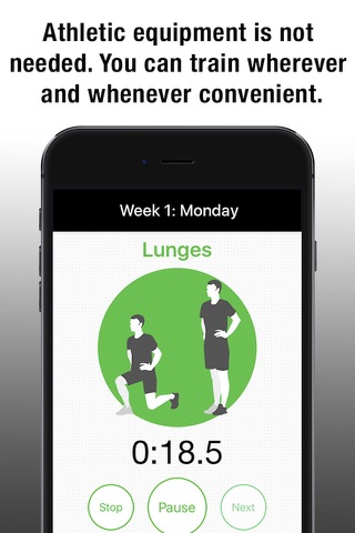 Lunges - workout for leg screenshot 2