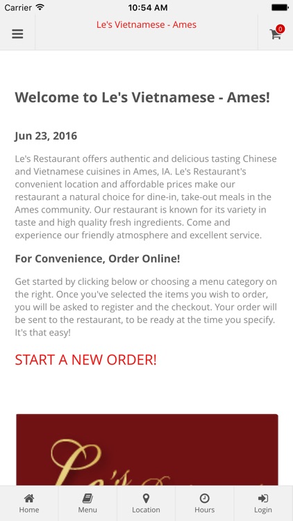 Le's Restaurant - Ames Online Ordering