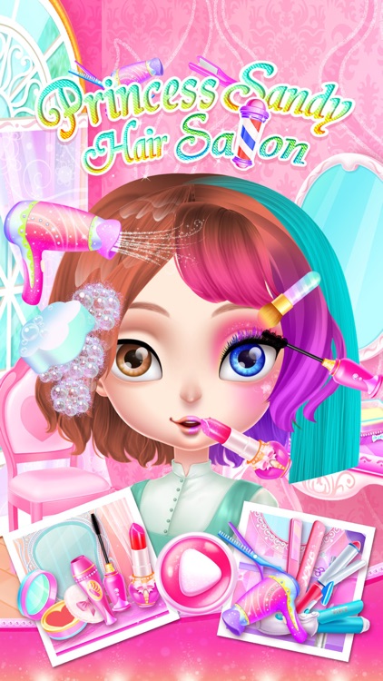 Princess Sandy-Hair Salon