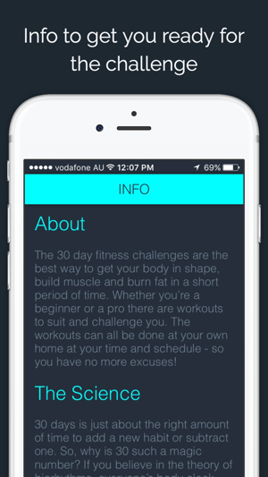 30 Day Ab Challenge On The App Store