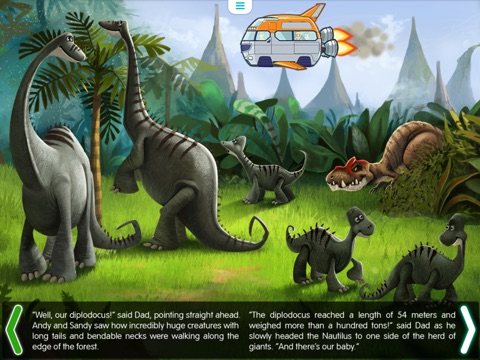Planet of Dinosaurs. Interactive journey in the Jurrassic era. screenshot 2