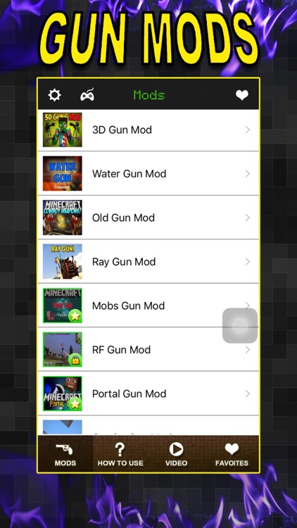 Gun Mods PRO - Best Pocket Wiki & Game Tools for Minecraft PC Edition