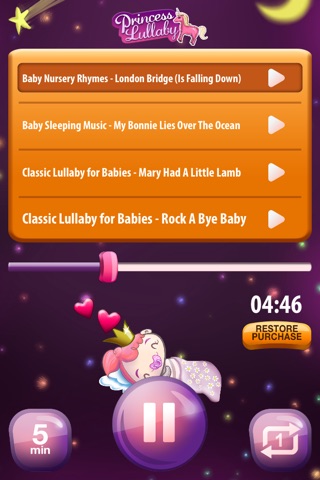 Lullaby for a Princess: Baby Music Box – Best Collection of Lullabies for Babies and Kids in the World screenshot 3