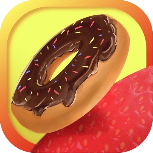 Best Donut Cake Theme Casual Game Icon