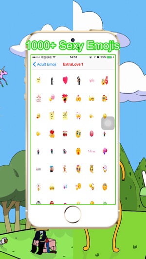 Sexy Adult Emoji Animated Keyboard - Love, Wild, Flirty Emot(圖3)-速報App