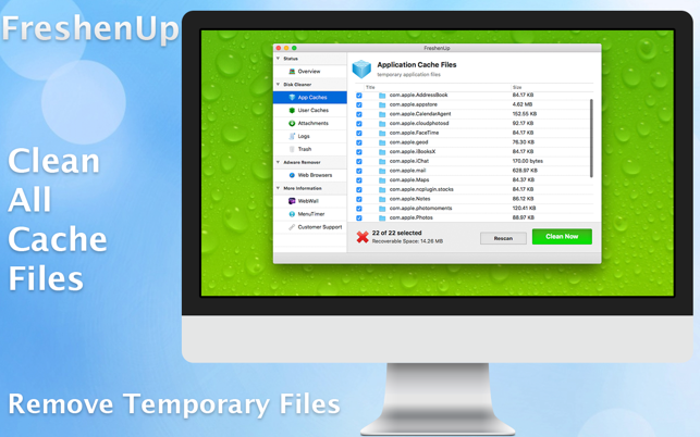 FreshenUp - Disk Cleaner, Optimizer and Adware Sweeper(圖2)-速報App