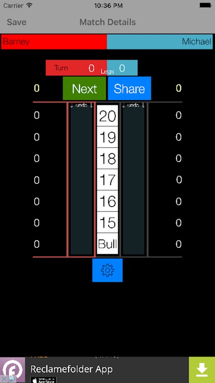 uKeepScore Darts