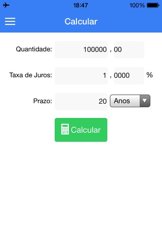 Calculadora Créditos screenshot 2