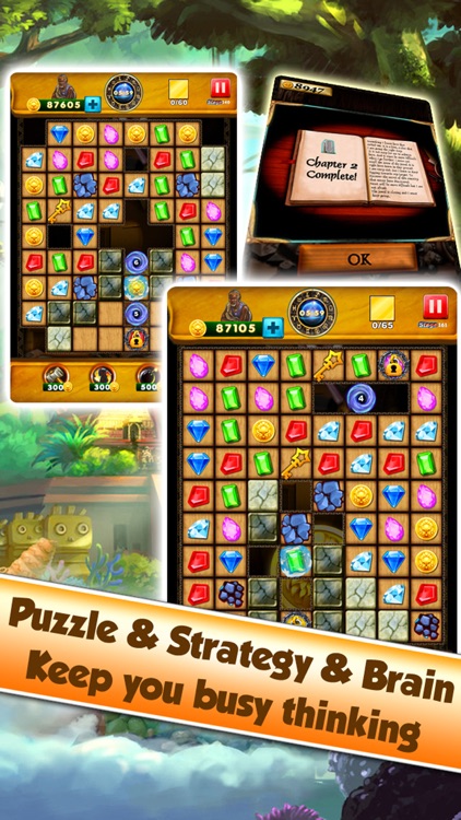 Super Jewel Mania 3 : Egypt Quest Match 3 Game