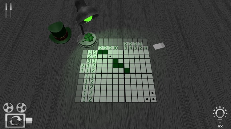 Easy Patrick Crossword - Best Green Nonogram