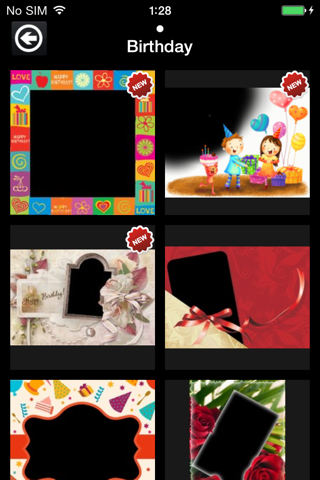 Birthday Frames Plus screenshot 2