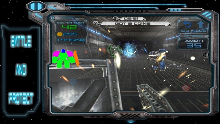 Robotic Wars sci-fi FPS Shooter with lots of guns screenshot-4