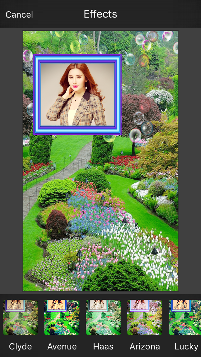 Garden Photo Frame